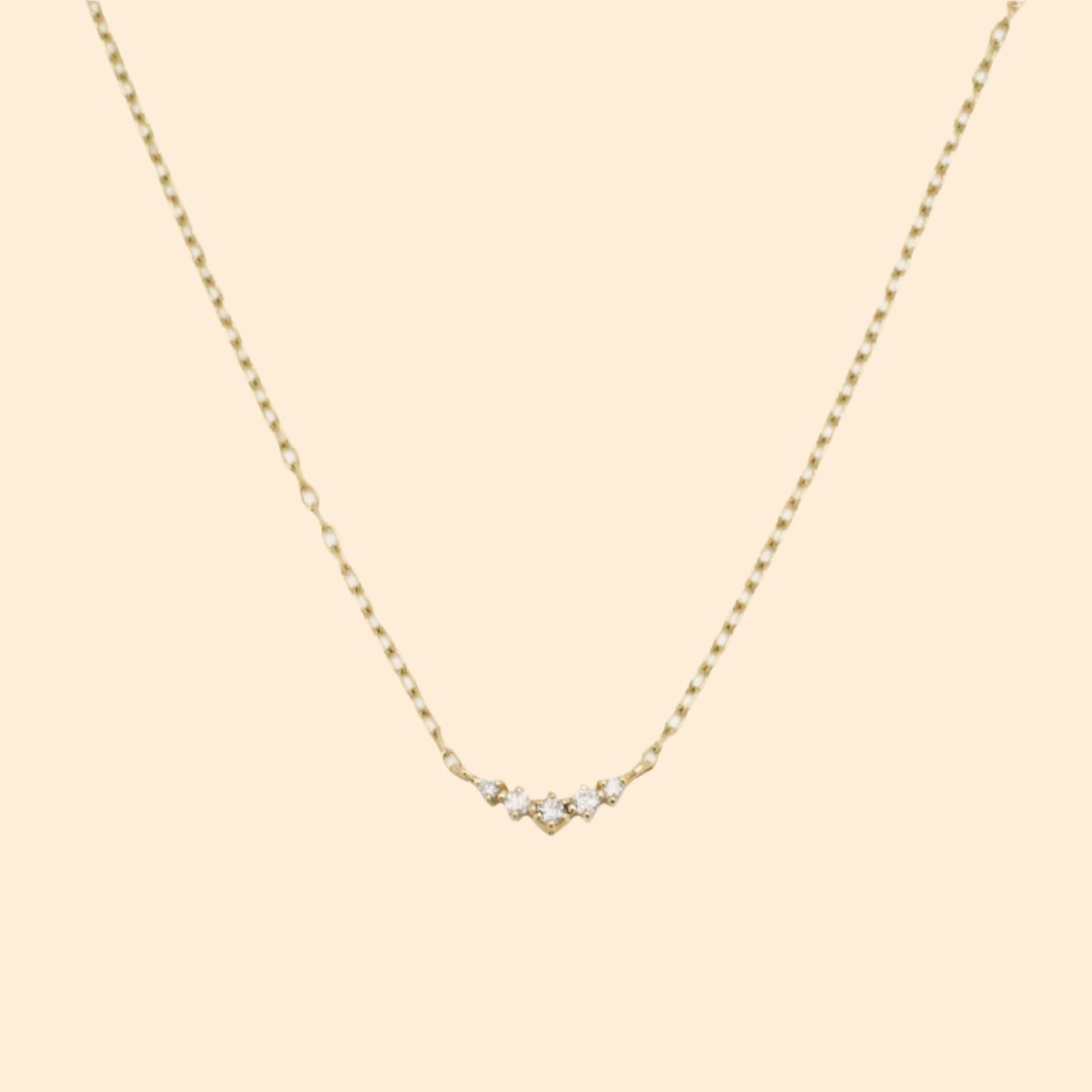 GJENMI Ballerina Diamond Necklace