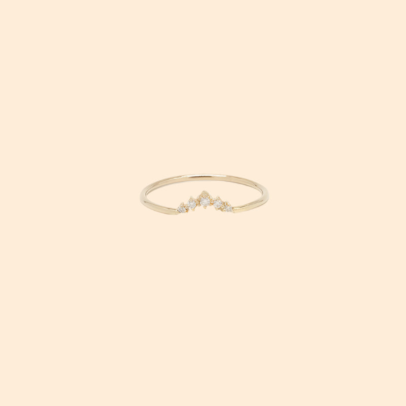 GJENMI Ballerina Diamond Ring