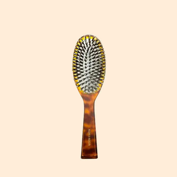 KOH-I-NOOR Jaspe Pneumatic Boar and Nylon Pin Oval Brush