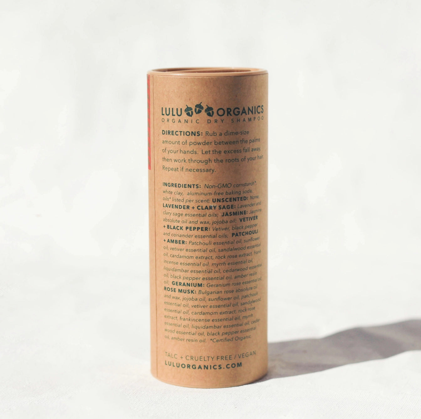 LULU ORGANICS Hair Powder Shampoo