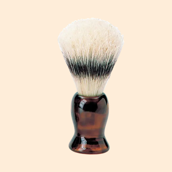 KOH-I-NOOR Jaspe Natural Boar Bristle Shaving Brush