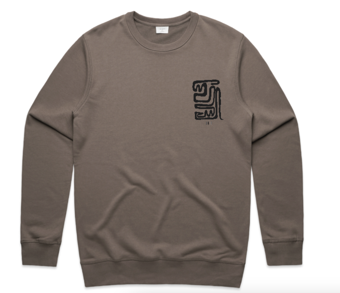 COMMERCE GOODS + SUPPLY Snake Crewneck