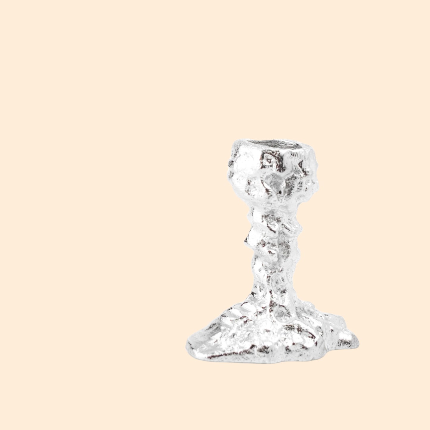SHELTON METAL Sand Drip Candlestick