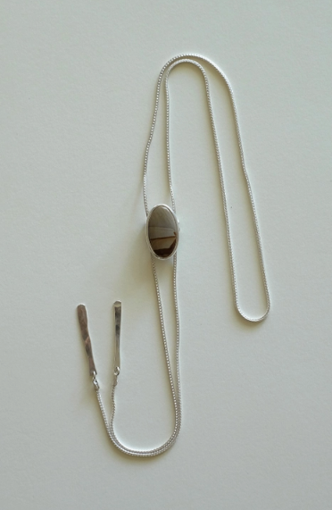 SARAH SAFAVI JEWELRY Sterling Silver Bolo Tie
