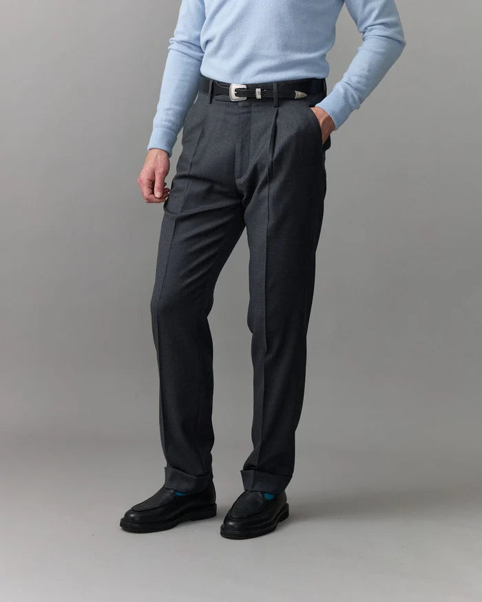 UNCOMMON MAN David Trouser Single Pleat