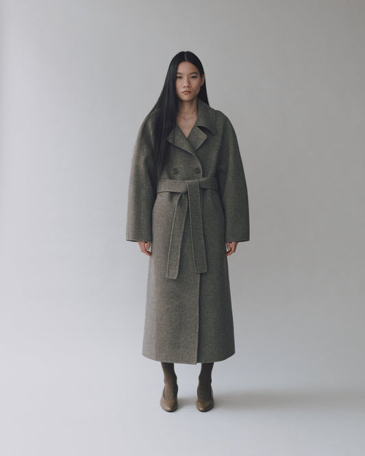 MIJEONG PARK Handmade Long Wool Coat