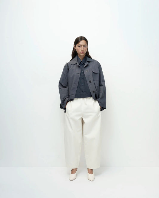 MIJEONG PARK Linen Blend Work Jacket