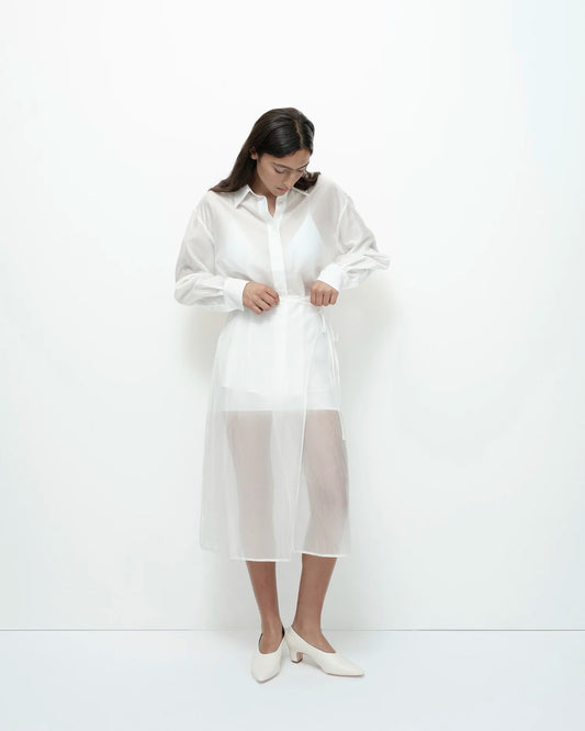 MIJEONG PARK Organza Wrap Skirt
