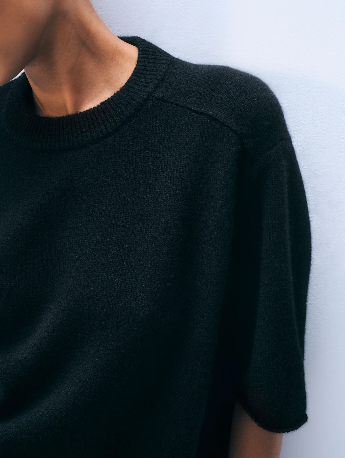 WHITE & WARREN Cashmere Oversized Tee
