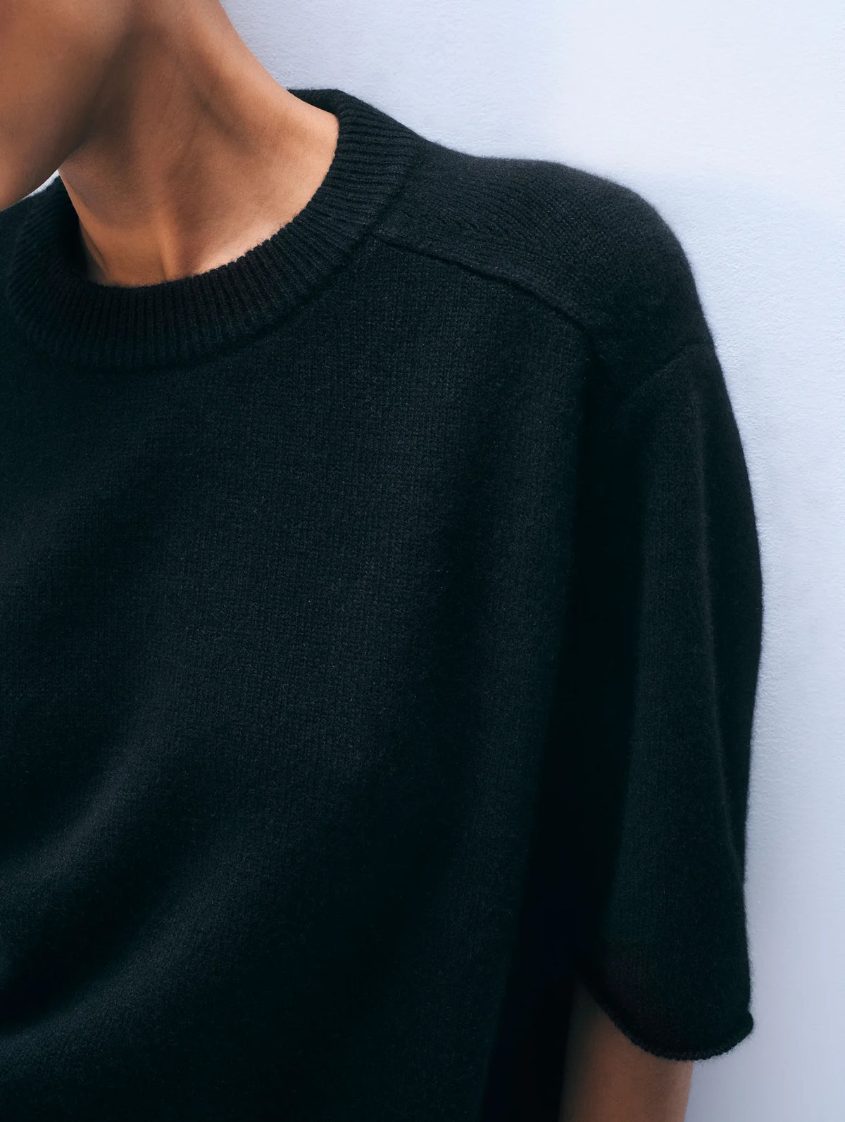 WHITE & WARREN Cashmere Oversized Tee