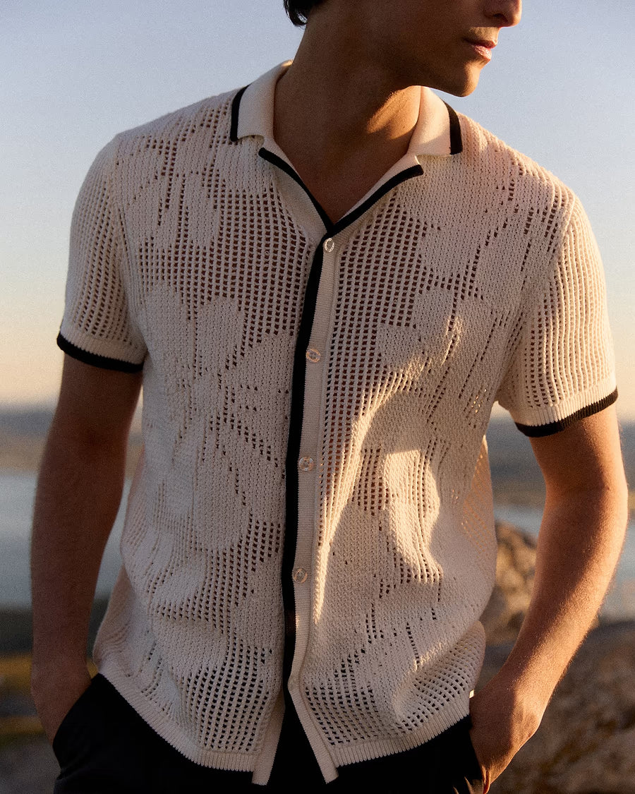 MAISON LABICHE Beuret Flowers Cotton Shirt