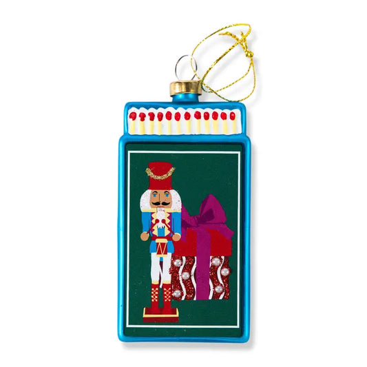 FURBISH STUDIO Nutcracker Matchbox Ornament