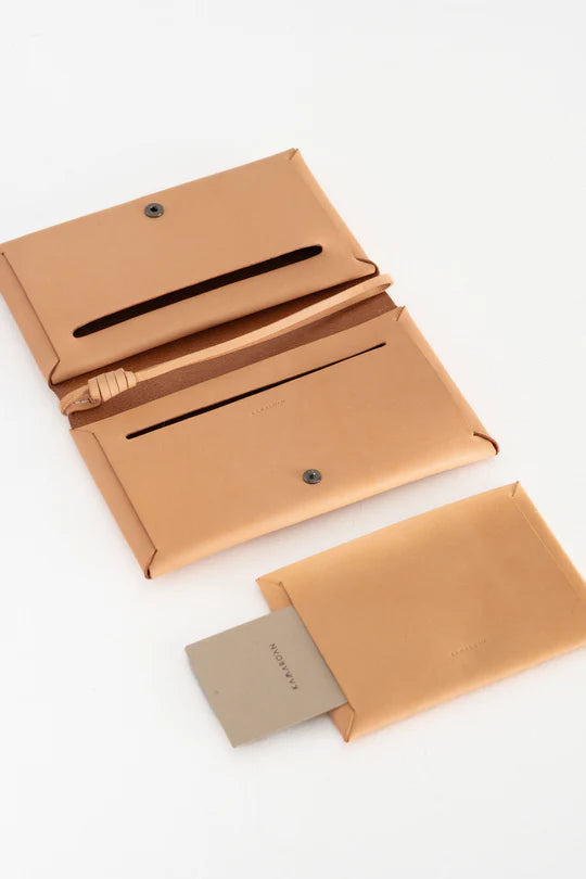 KAMARO'AN Woven Passport Wallet