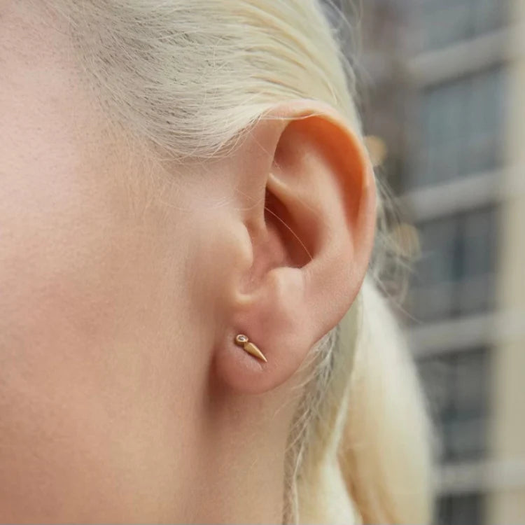 ELIZABETH MOORE Diamond Dagger Studs