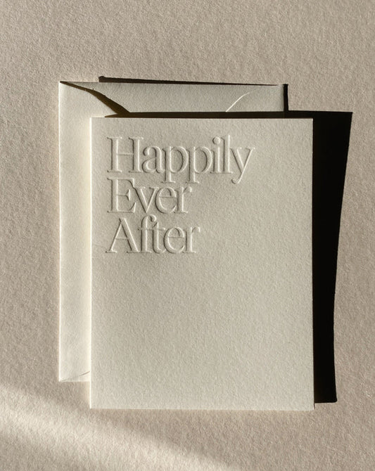 JAYMES PAPER Happily Ever After Card