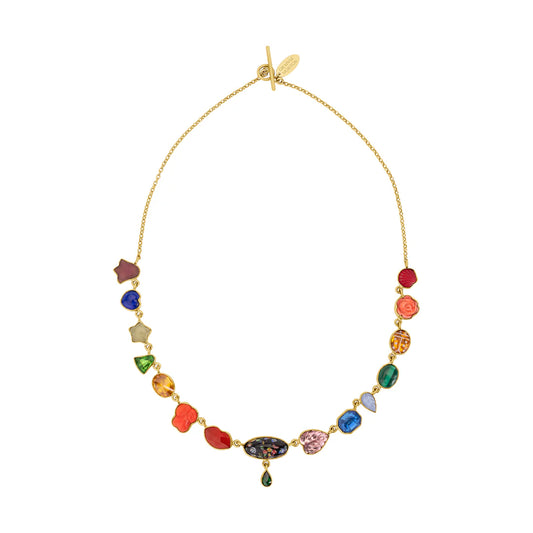 GRAINNE MORTON Rainbow Charm Necklace