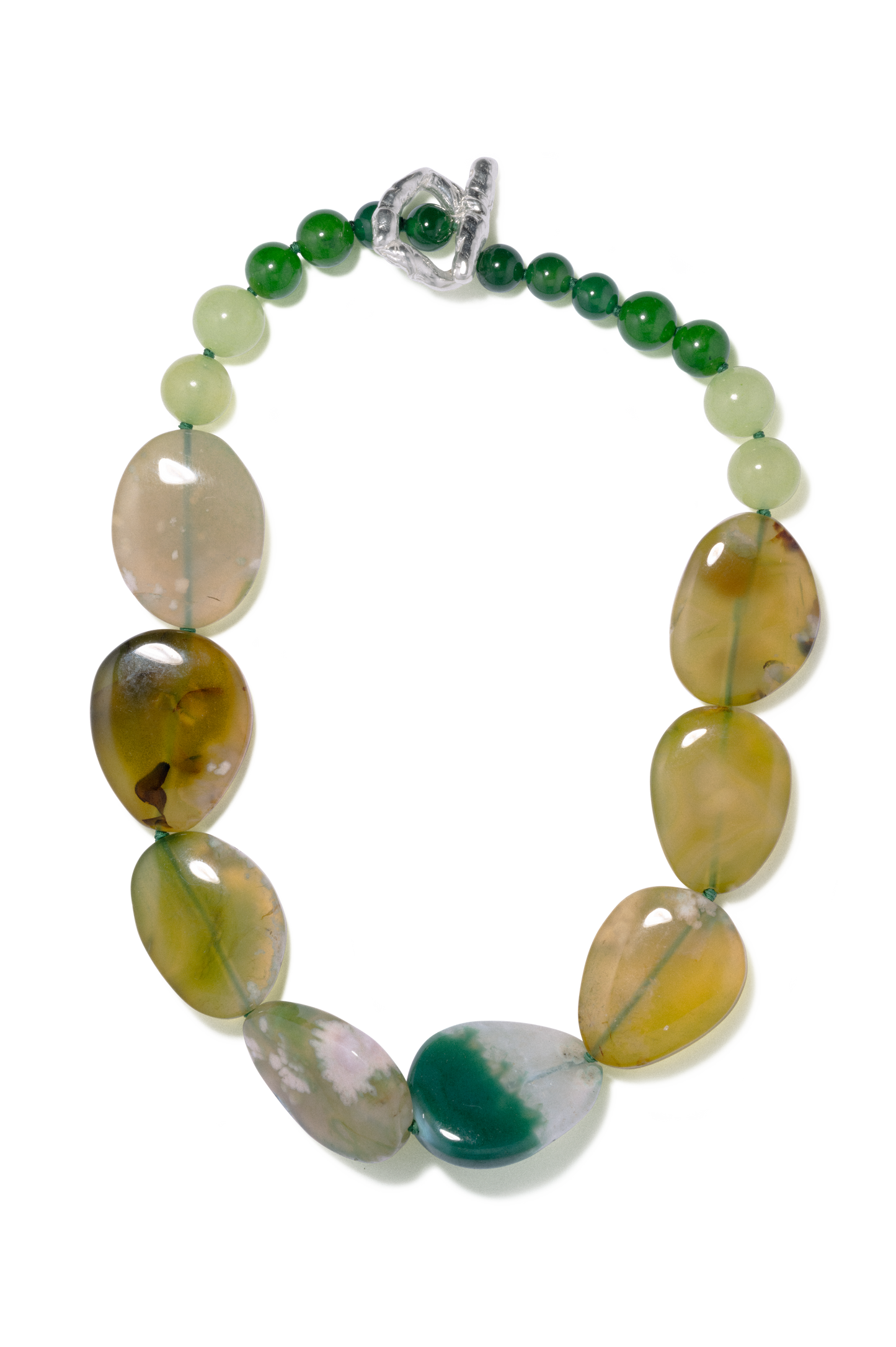 COMPLETEDWORKS Olive Cherry Blossom Necklace