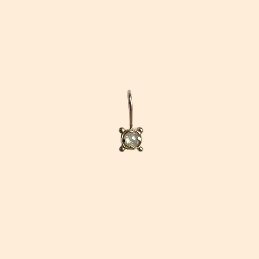 LINDSEY ALLEN Four Points Diamond Drop Charm