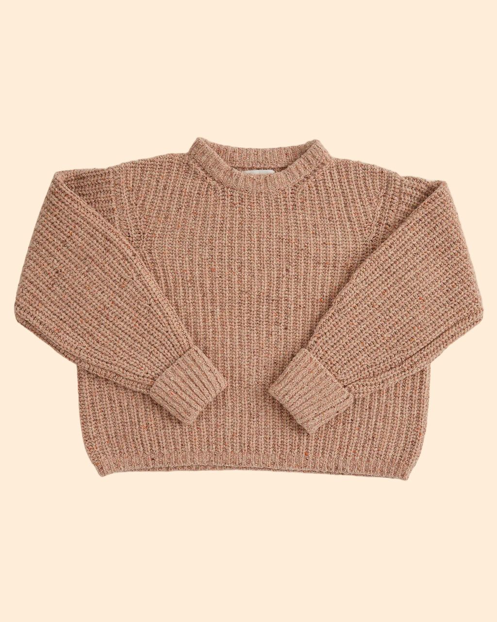 JAMES STREET Chunky Lowe Marled Strawberry