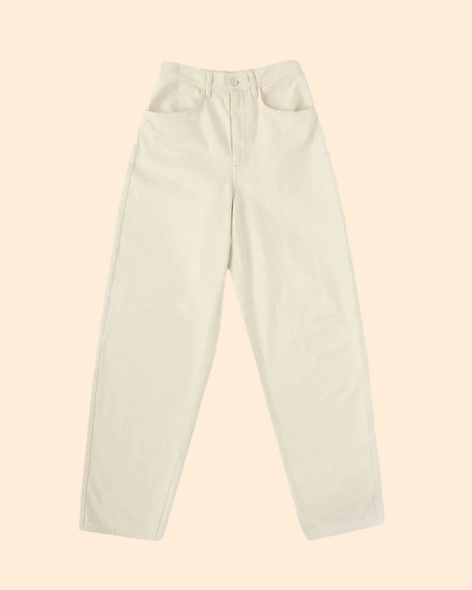 JAMES STREET 90s Natural Baggy Jeans