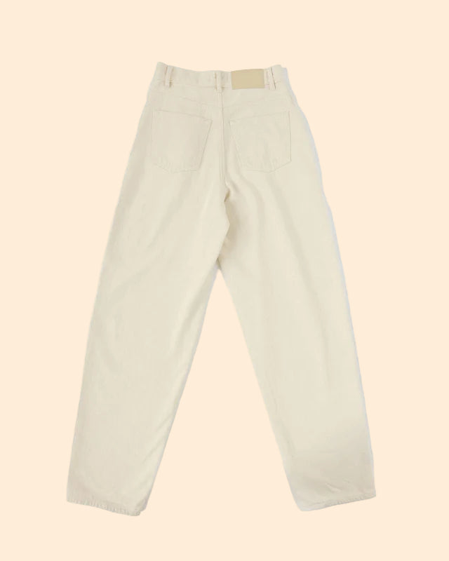 JAMES STREET 90s Natural Baggy Jeans