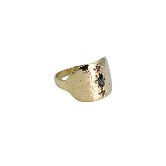 LINDSEY ALLEN Diamond Encrusted Cigar Band