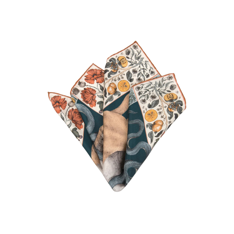 SABINA SAVAGE The Cougar and Serpent Scarf