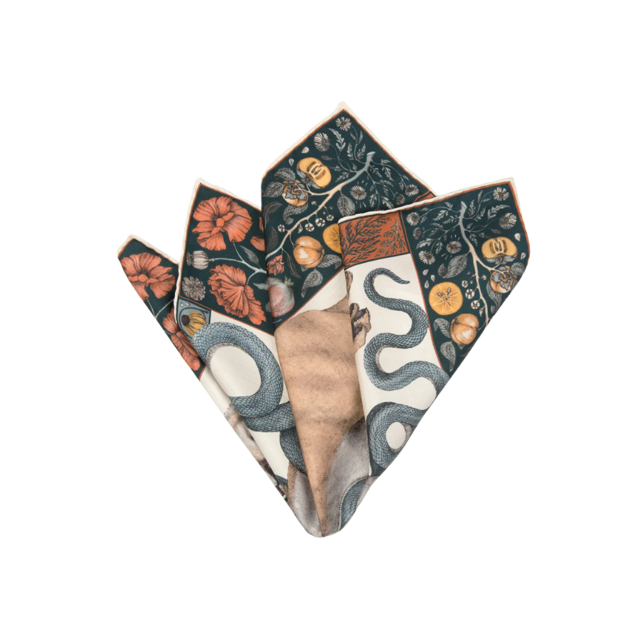 SABINA SAVAGE The Cougar and Serpent Scarf
