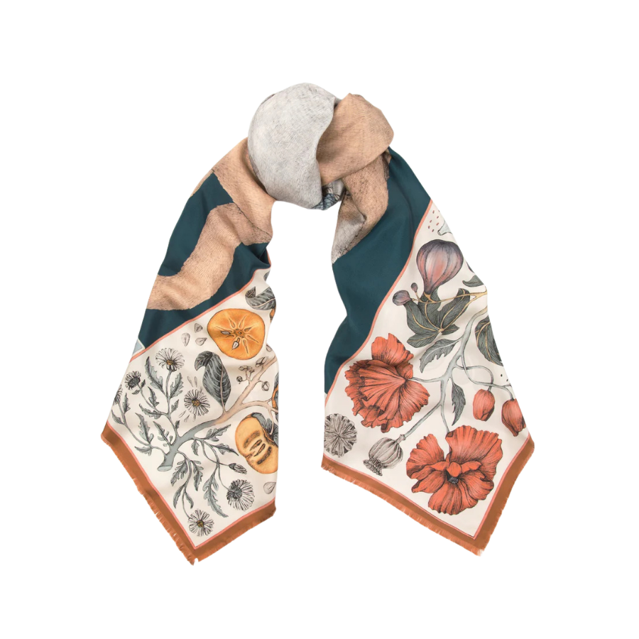 SABINA SAVAGE The Cougar and Serpent Scarf