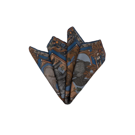 SABINA SAVAGE The Beasts Untamed Silk Scarf
