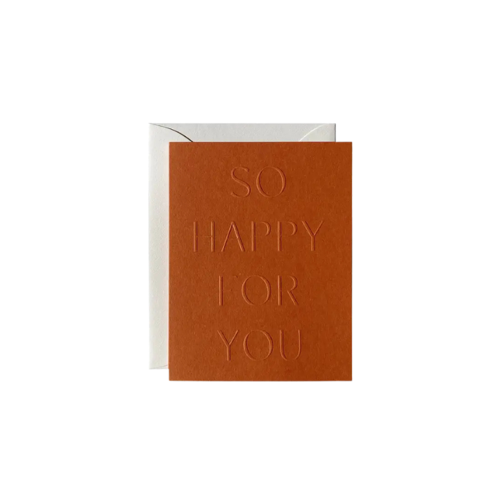JAYMES PAPER So Happy For You Card No. 10