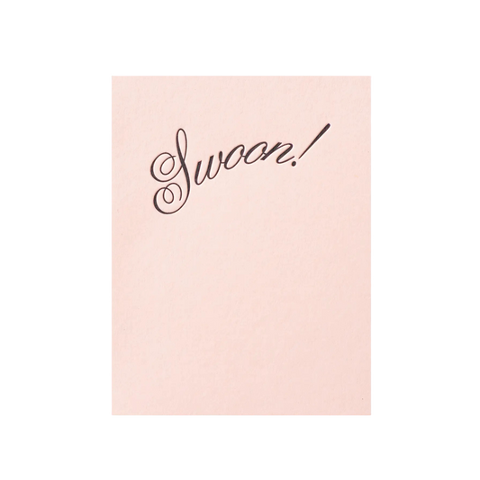 SHORT TALK Swoon Card