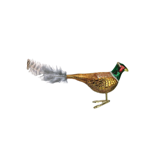 OLD WORLD CHRISTMAS Pheasant Ornament