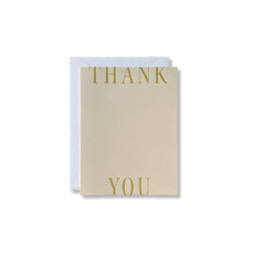 JAYMES PAPER Thank You Card No. 37