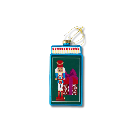 FURBISH STUDIO Nutcracker Matchbox Ornament