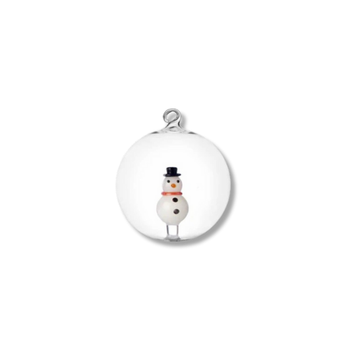 ICHENDORF Snowman Ball Ornament