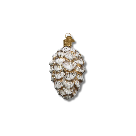 OLD WORLD CHRISTMAS Vintage Ponderosa Pine Cone Ornament