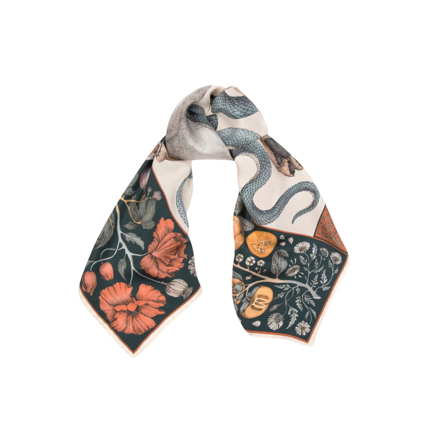 SABINA SAVAGE The Cougar and Serpent Scarf