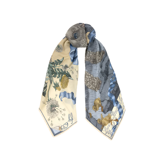 SABINA SAVAGE London Bridge is Falling Down Silk Scarf