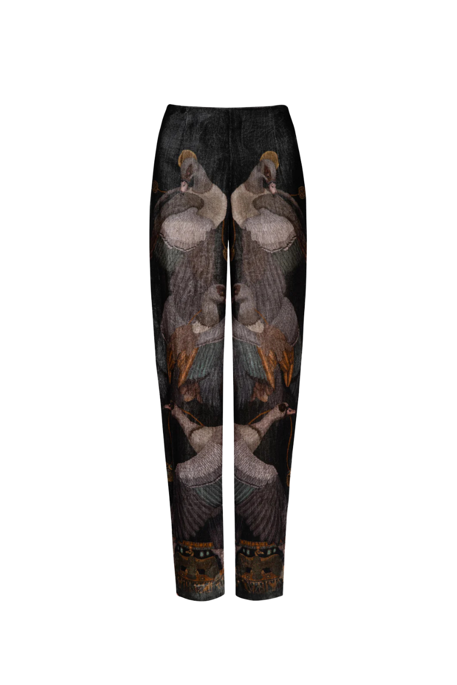 SABINA SAVAGE The Herald of Horus Velvet Barrel Trouser