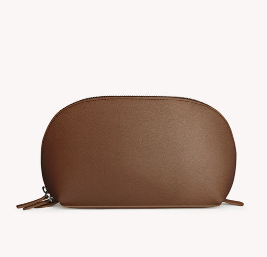 GRY MATTR Vegan Leather Domed Pouch Large