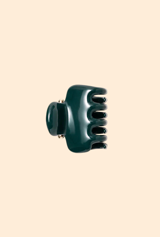 UNDO HAIRWARE No. 2 Claw Clip Deep Green