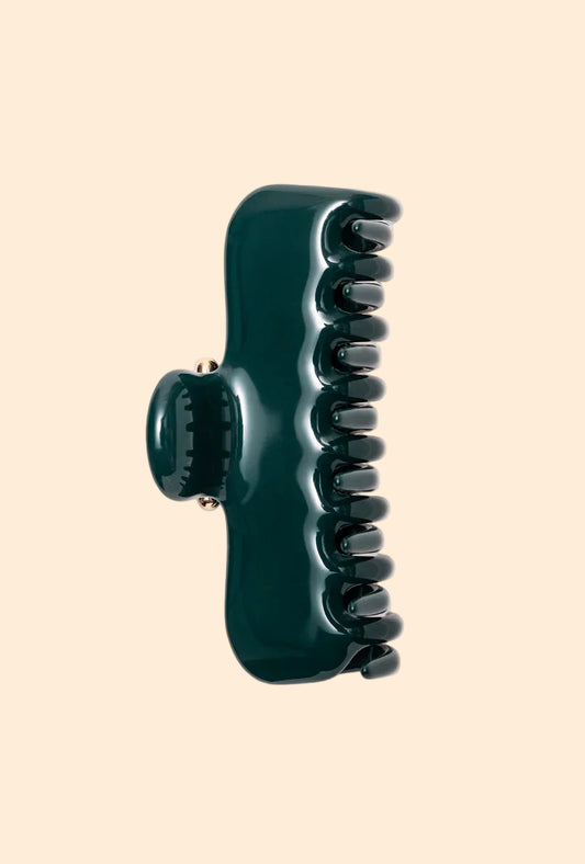UNDO HAIRWARE No. 4 Claw Clip Deep Green