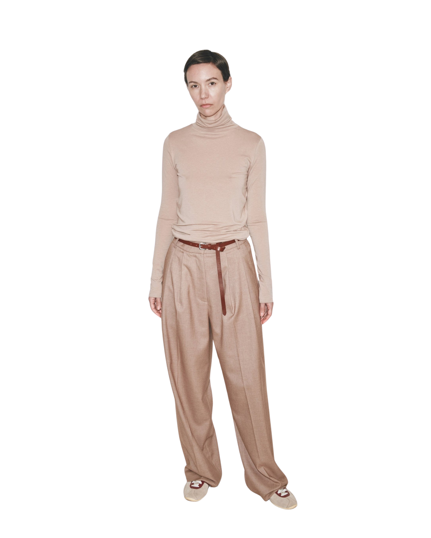 MIJEONG PARK Pleat Front Wide Leg Pants