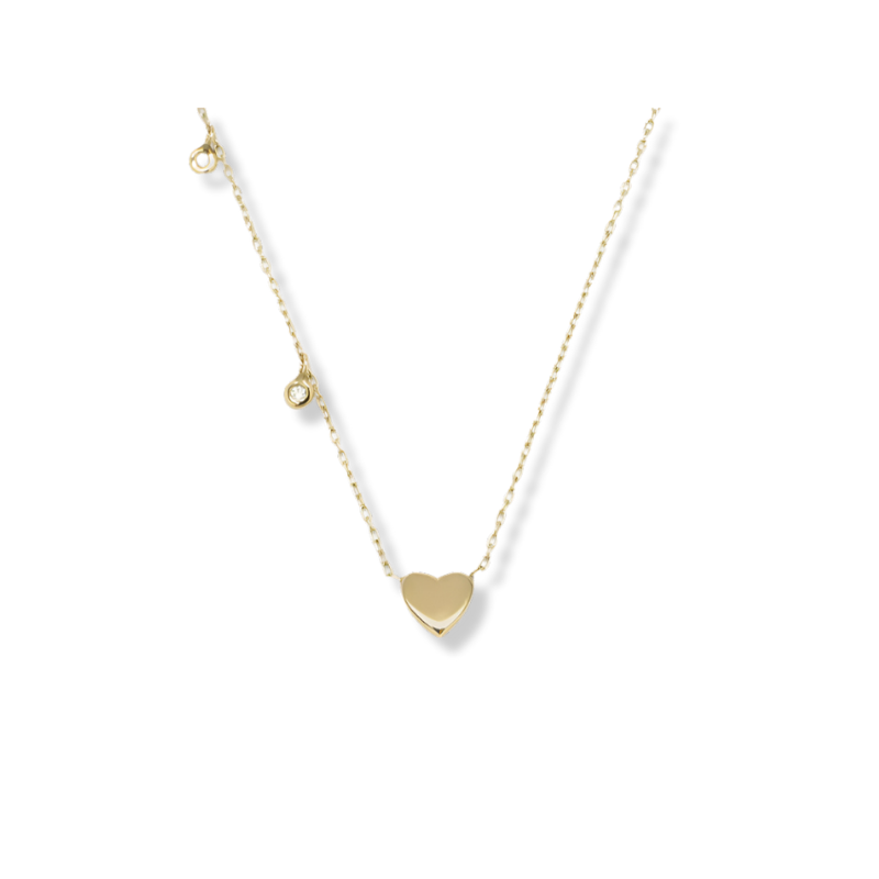 GJENMI Heartbeat Diamond Necklace