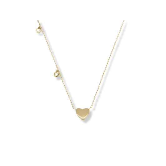 GJENMI Heartbeat Diamond Necklace