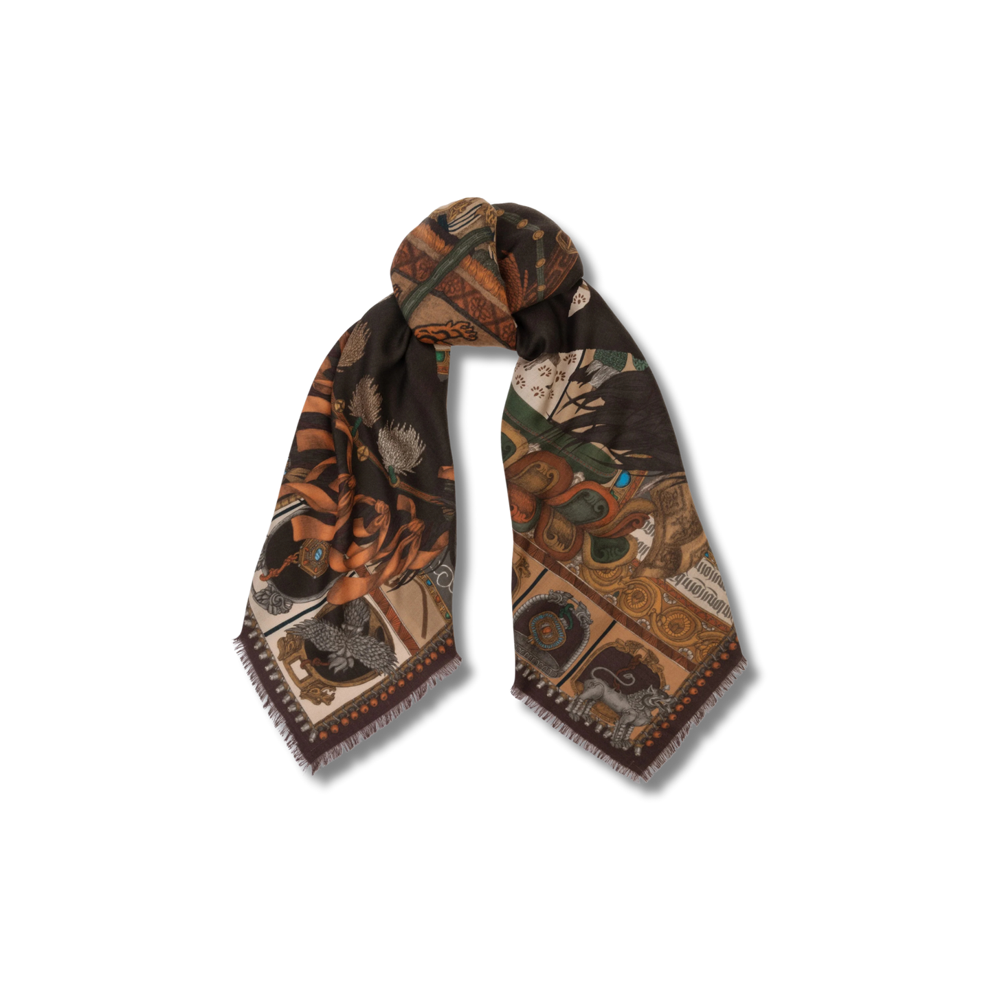 SABINA SAVAGE The Wind Horse Wool Scarf