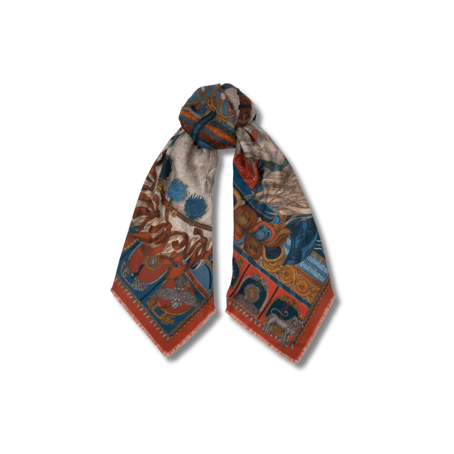 SABINA SAVAGE The Wind Horse Wool Scarf