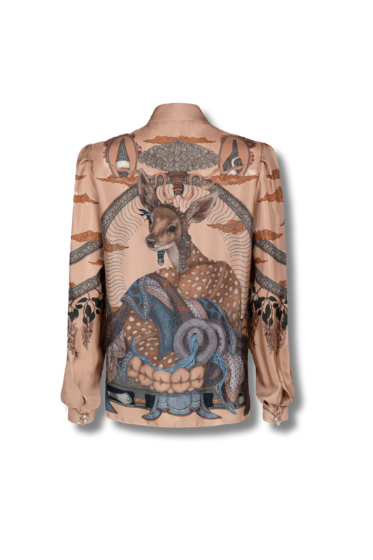 SABINA SAVAGE The Song Deer Blouse