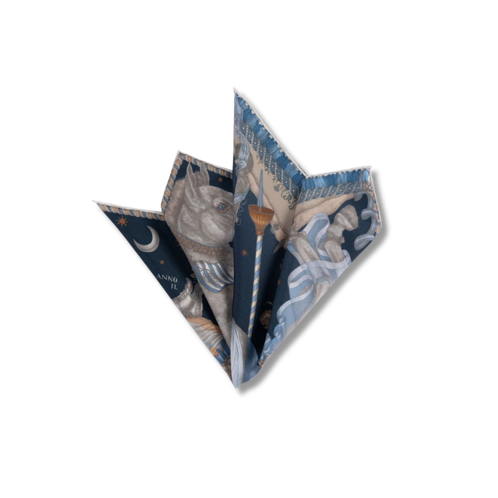 SABINA SAVAGE The Celestial Steed Silk Scarf